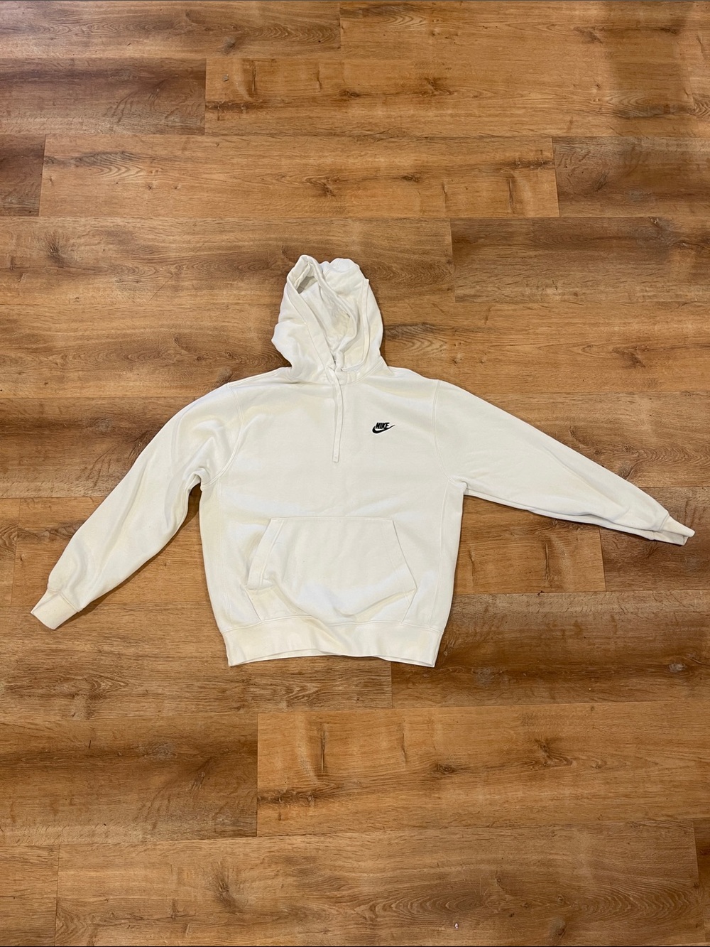 Woman’s Nike White Crewneck Hoodie